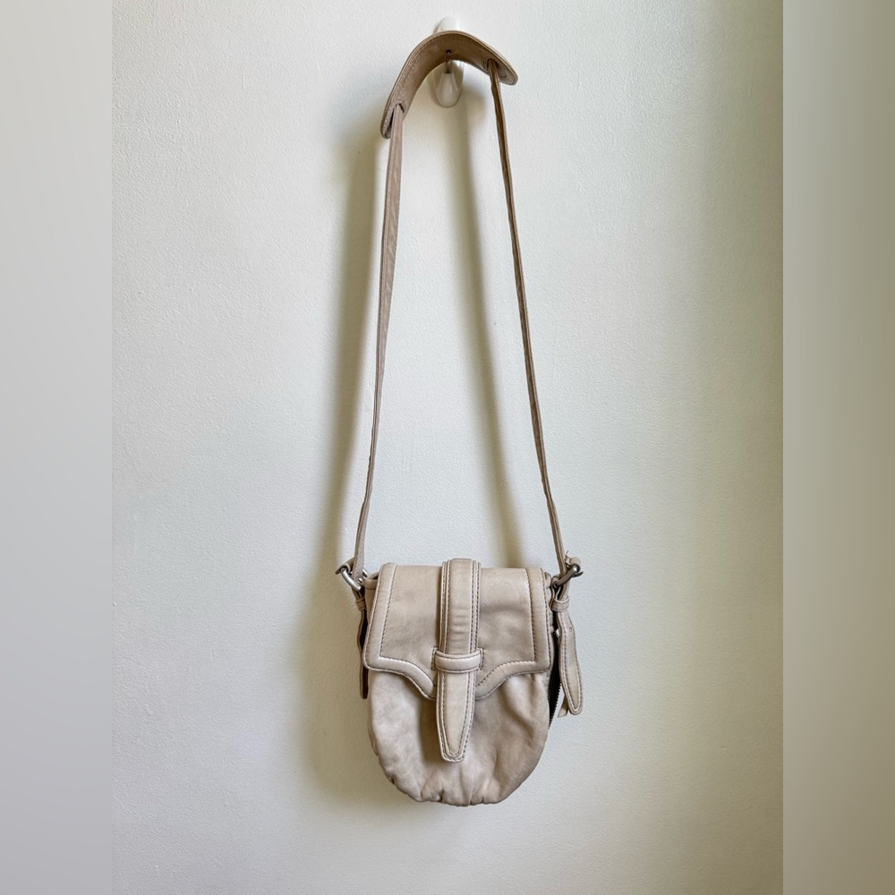 Vintage Botkier Lambskin Leather Convertible Crossbody Bag